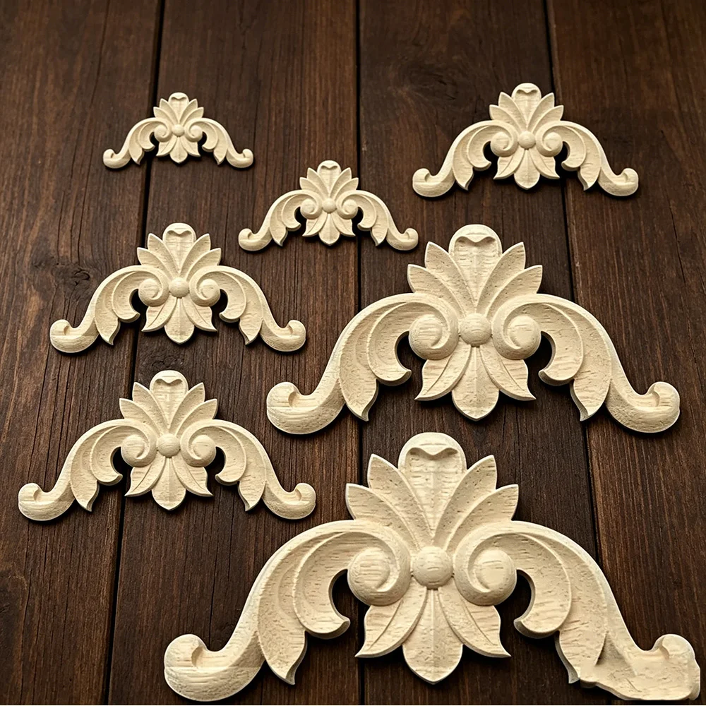 European Wood Decoration Carved Furniture Applique Decorative Background Patch Vintage Home Decor Ornaments Pendulum
European Wood Decoration Carved Furniture Applique Decorative Background Patch Vintage Home Decor Ornaments Pendulum