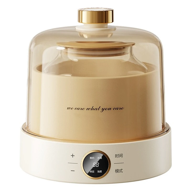 Household small automatic intelligent multi-functional self-made natto sweet rice wine constant temperature fermentation machine
Household small automatic intelligent multi-functional self-made natto sweet rice wine constant temperature fermentation machine