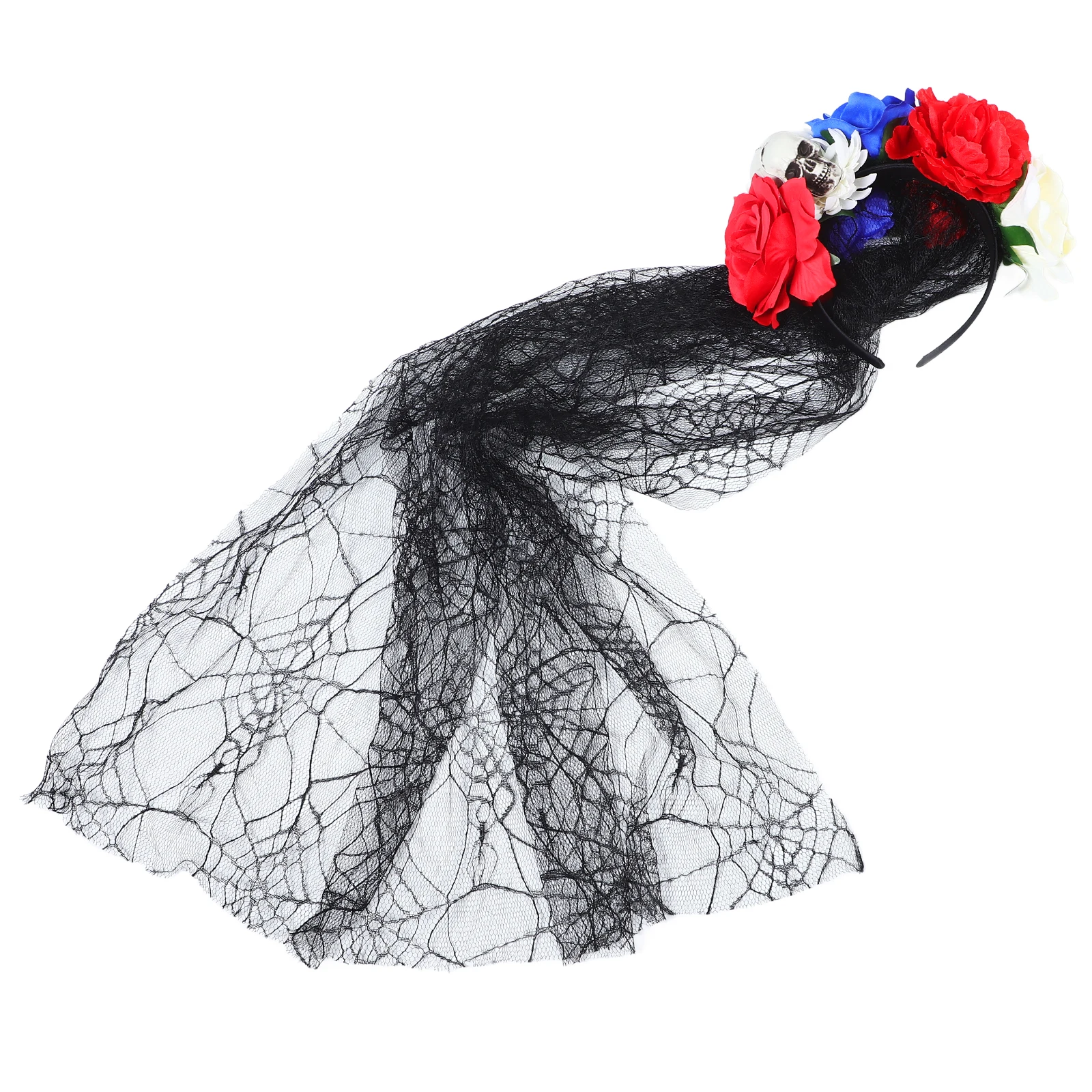 Skull Headband for Halloween Day of the Dead Unique Horror Spider Web Design Comfortable Fit Red Blue White Unisex Headpiece
Skull Headband for Halloween Day of the Dead Unique Horror Spider Web Design Comfortable Fit Red Blue White Unisex Headpiece