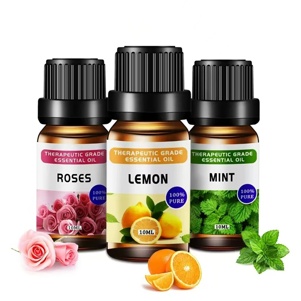 12 bottles essential oil set 10ml Luxury Essential Oil Collection: Lavender Lemon Peppermint Rose Jasmine Ideal for Humidifiers
12 bottles essential oil set 10ml Luxury Essential Oil Collection: Lavender Lemon Peppermint Rose Jasmine Ideal for Humidifiers