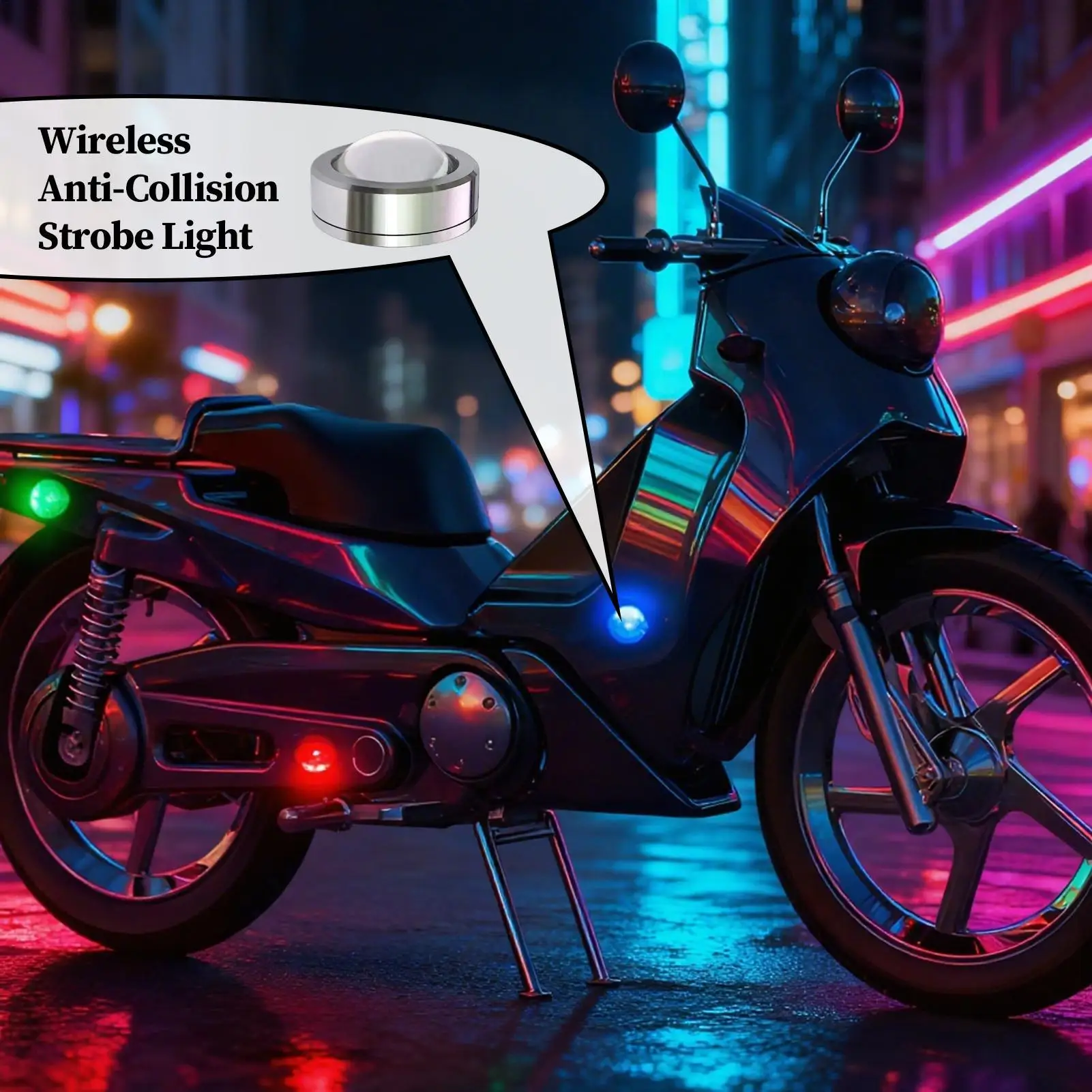 Flashing Lights For Bikes Anti Collision LED Cycling Accessory Anti-Collision Light Intelligent Vibration Activation For Truck
Flashing Lights For Bikes Anti Collision LED Cycling Accessory Anti-Collision Light Intelligent Vibration Activation For Truck