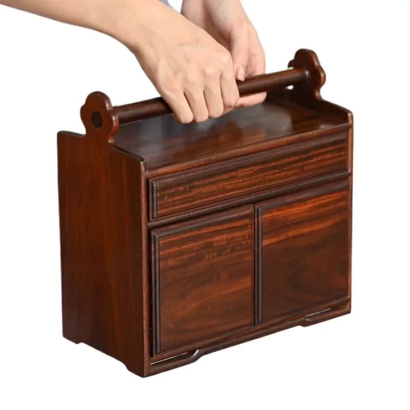 Red sandalwood jewelry storage box mechanism box
Red sandalwood jewelry storage box mechanism box