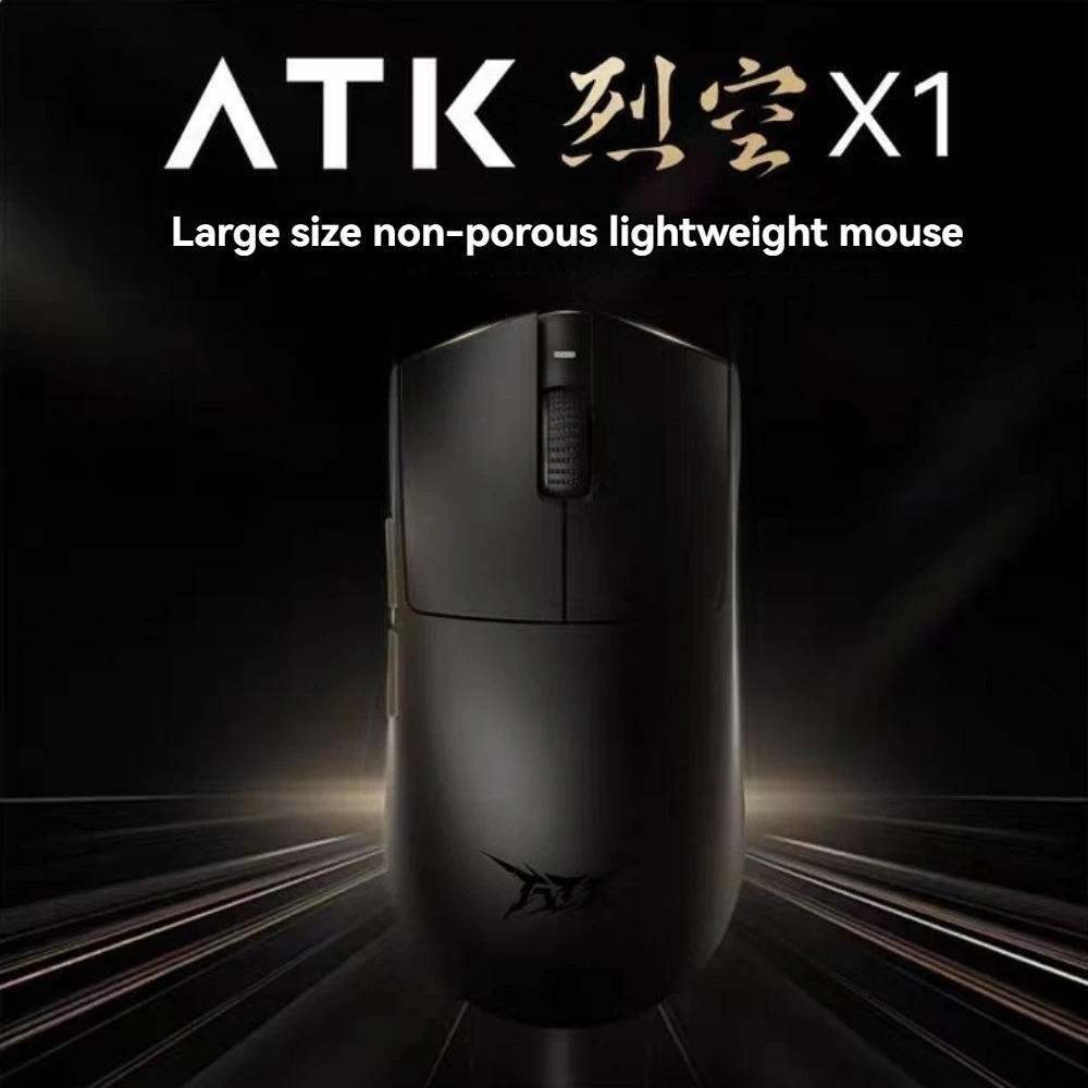 ATK Blazing Sky X1 Gaming Mouse 2.4g Wireless Tri- Mode 8K 30000DPI PAW3950 49g Lightweight Custom Performance E-sports Mouse
ATK Blazing Sky X1 Gaming Mouse 2.4g Wireless Tri- Mode 8K 30000DPI PAW3950 49g Lightweight Custom Performance E-sports Mouse