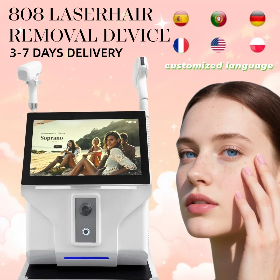 Commercial Grade Soprano Diode Laser 2 In 1 4000W 808nm Ice Cooling System Hair Removal Skin Rejuvenation Tattoo Removal
Commercial Grade Soprano Diode Laser 2 In 1 4000W 808nm Ice Cooling System Hair Removal Skin Rejuvenation Tattoo Removal