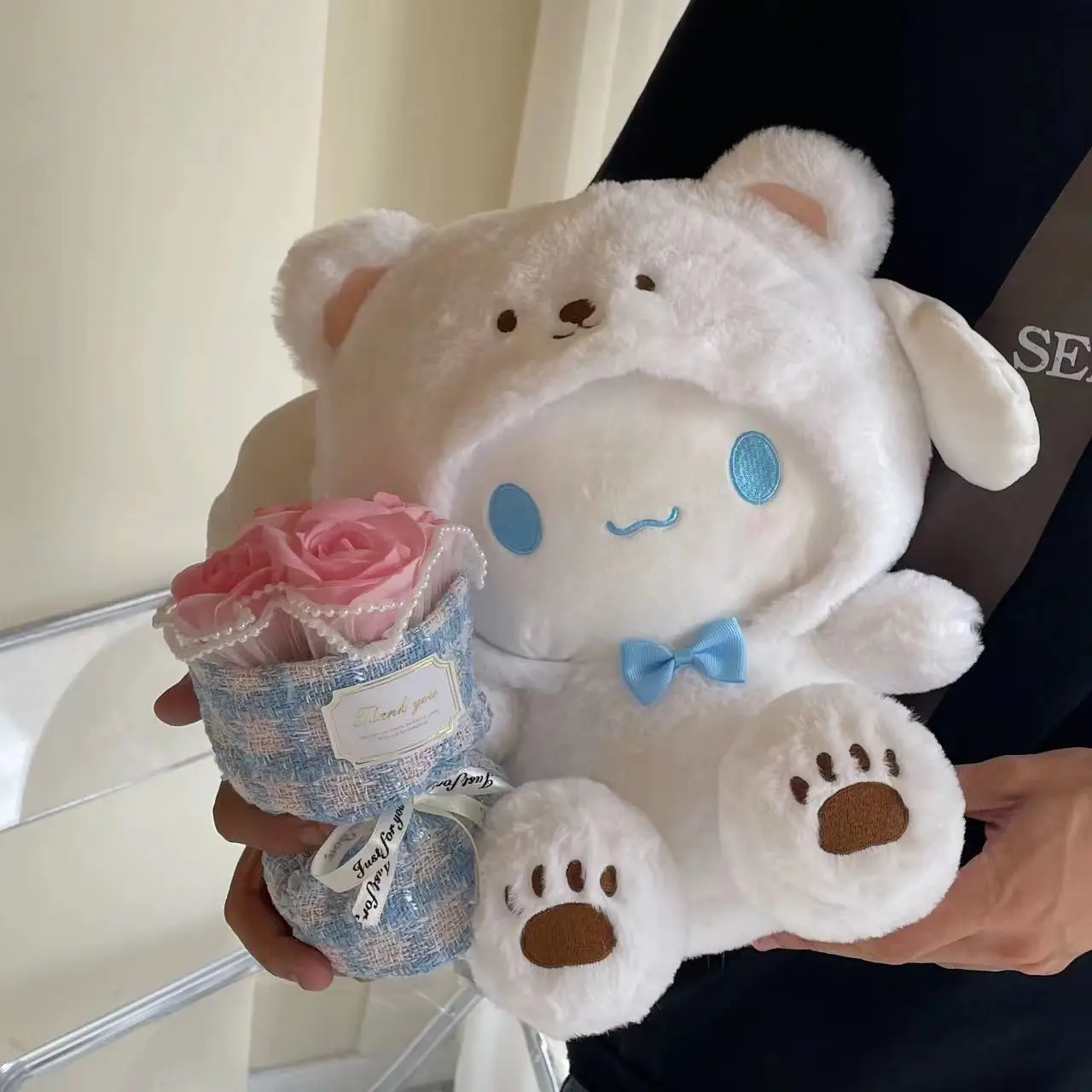 25 см Sanrio плюшевая кукла Hello Kitty с корицей Kuromi Pochacco, мягкая плюшевая кукла с героями мультфильмов, милые игрушки, подарки на день рождения для детей
25 см Sanrio плюшевая кукла Hello Kitty с корицей Kuromi Pochacco, мягкая плюшевая кукла с героями мультфильмов, милые игрушки, подарки на день рождения для детей