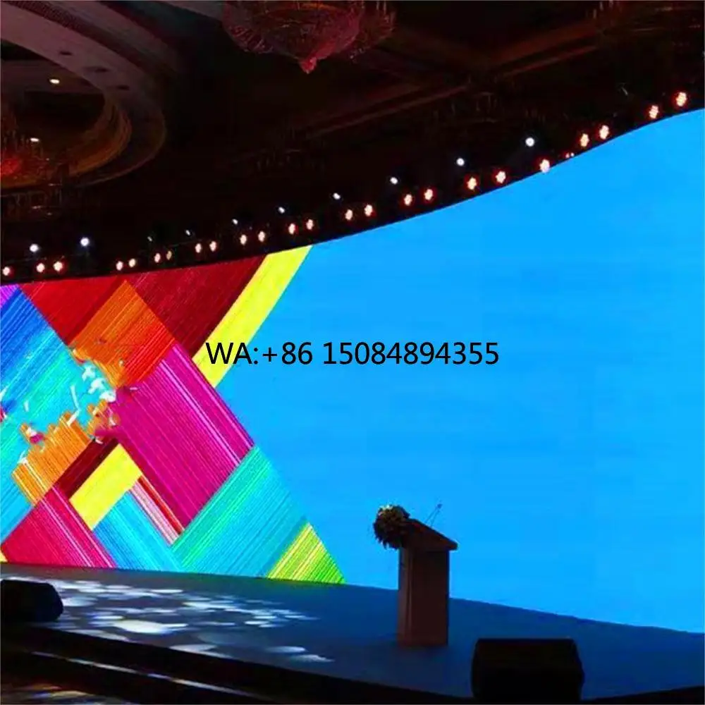 Indoor Full-Color LED Display Advertising Screen for Trade Fairs Publicity Screen
Indoor Full-Color LED Display Advertising Screen for Trade Fairs Publicity Screen