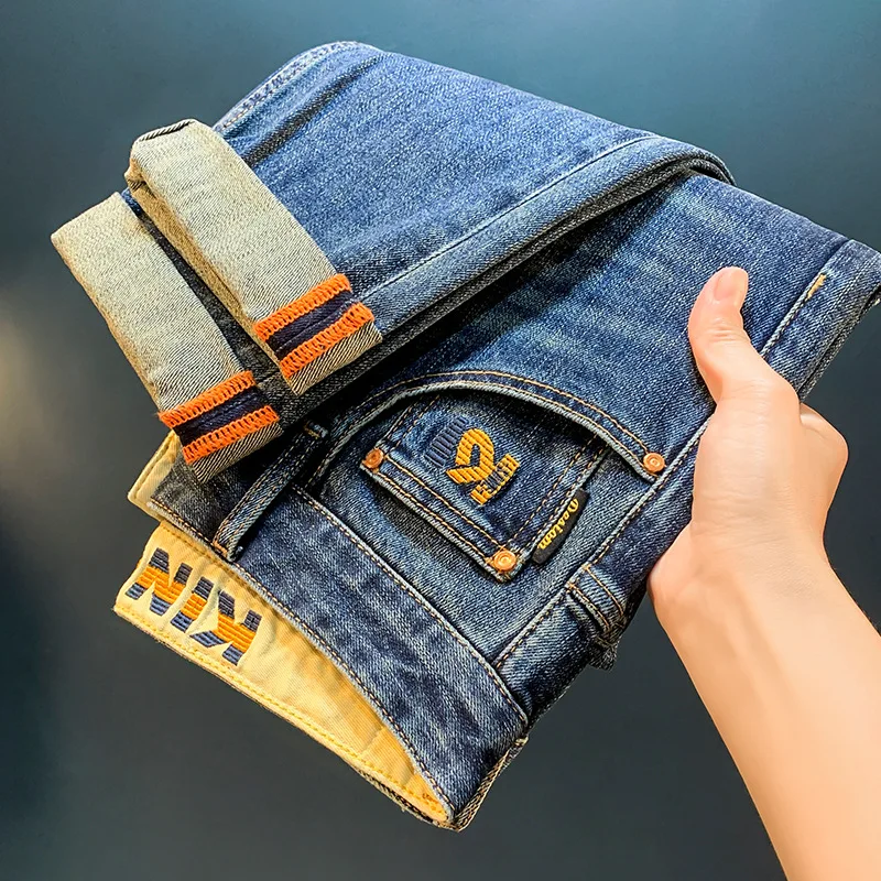 2024 autumn new jeans men's fashion high-end embroidery design Stretch Slim fit all-match street denim pants
2024 autumn new jeans men's fashion high-end embroidery design Stretch Slim fit all-match street denim pants