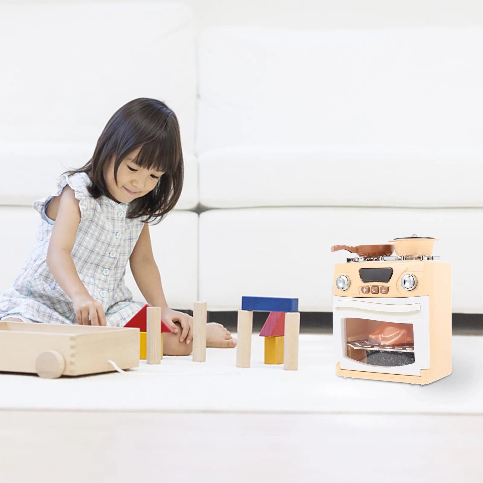 1Pcs Oven Display Piece Creative Children Play House Supply Mini Simulation Baking Machine Educational Light Sound Effect
1Pcs Oven Display Piece Creative Children Play House Supply Mini Simulation Baking Machine Educational Light Sound Effect
