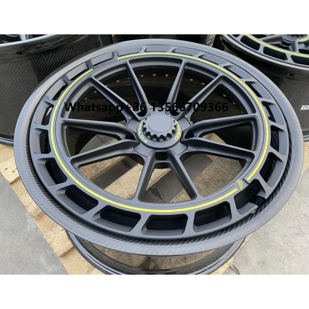 GVICHN New 5x112 5x120 T6061 Aluminium Alloy Wheel Rims for McLaren Forged Carbon Fibre Wheels in Black 18-24 Inch for Cars
GVICHN New 5x112 5x120 T6061 Aluminium Alloy Wheel Rims for McLaren Forged Carbon Fibre Wheels in Black 18-24 Inch for Cars