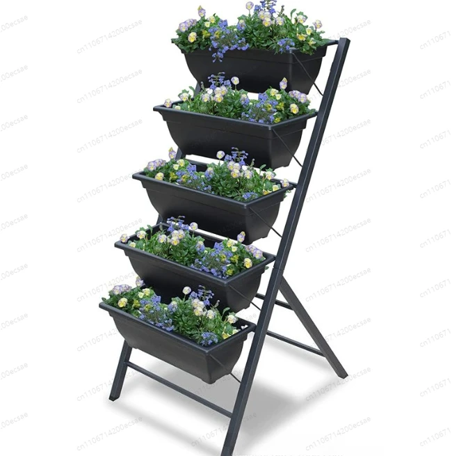 Wrought iron multi-layer flower rack display rack Floor-to-ceiling stepped flower rack
Wrought iron multi-layer flower rack display rack Floor-to-ceiling stepped flower rack