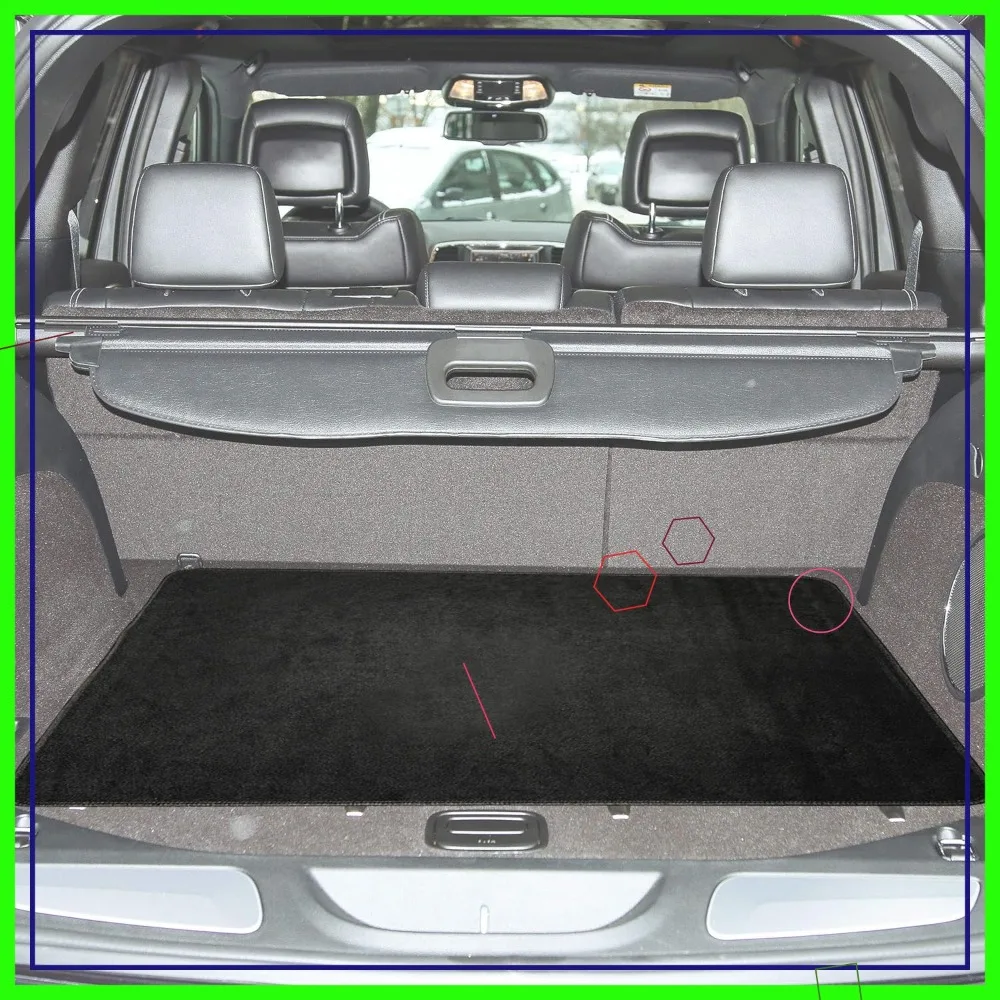 Premium Black Carpet Cargo Liner Trunk Mat Large for SUVs
Premium Black Carpet Cargo Liner Trunk Mat Large for SUVs