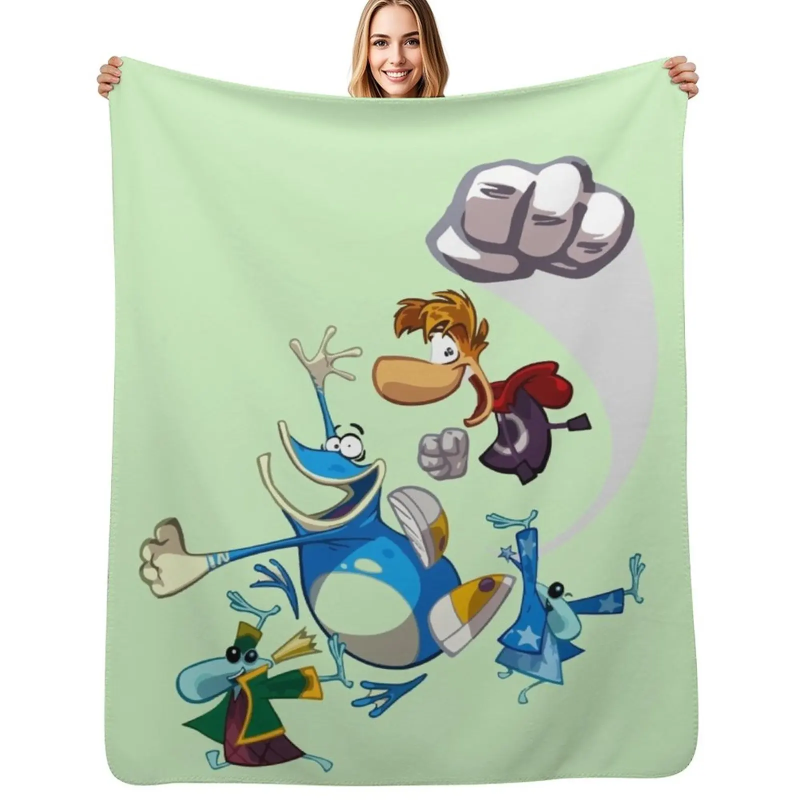 Rayman and Globox Throw Blanket Summer Beddings Furrys Blankets For Bed blankets ands Blankets
Rayman and Globox Throw Blanket Summer Beddings Furrys Blankets For Bed blankets ands Blankets