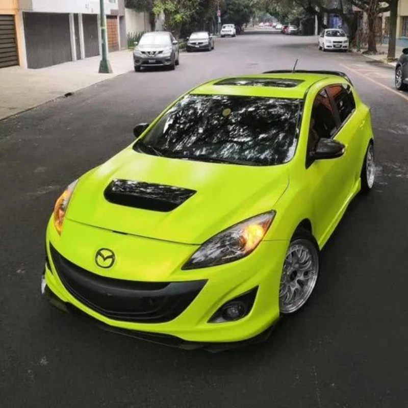High Quality Pearl Matte Fluorescent Yellow Metallic Vinyl Wrap Film Metal Car Wrapping Roll Decal Adhesive Air Free
High Quality Pearl Matte Fluorescent Yellow Metallic Vinyl Wrap Film Metal Car Wrapping Roll Decal Adhesive Air Free