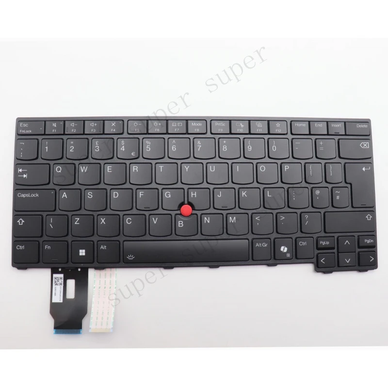 Новая клавиатура S+ 5N21M37966 с подсветкой (черная) для ThinkPad L14, T14, P14s Gen 5, Gen 6 (Великобритания)
Новая клавиатура S+ 5N21M37966 с подсветкой (черная) для ThinkPad L14, T14, P14s Gen 5, Gen 6 (Великобритания)