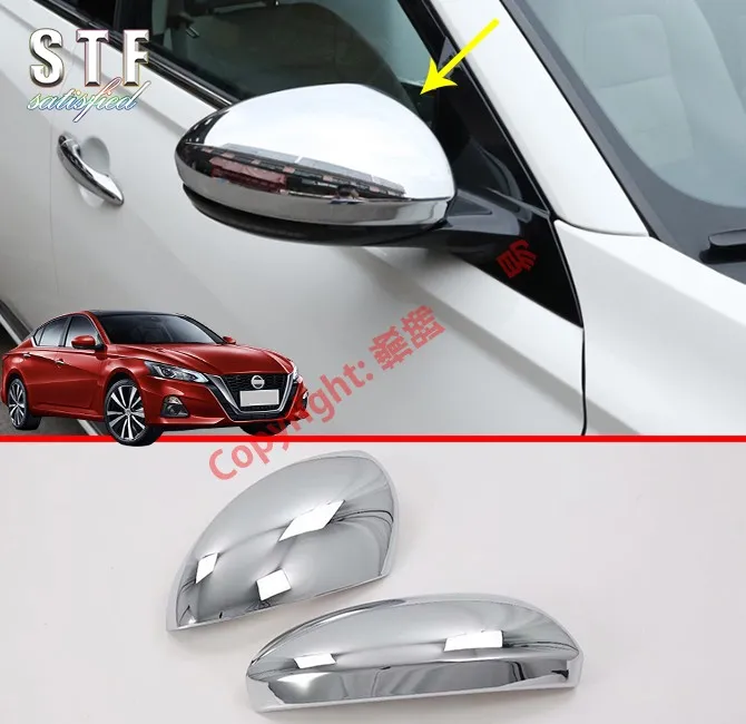 ABS Chrome Side Mirror Cover Trim For Nissan Altima MK7 2019 2020 Car Accessories Stickers
ABS Chrome Side Mirror Cover Trim For Nissan Altima MK7 2019 2020 Car Accessories Stickers