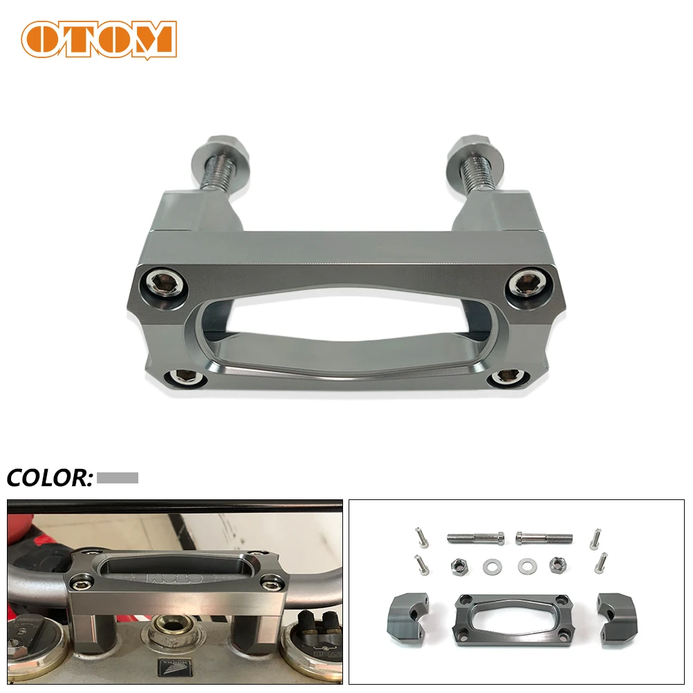 OTOM 22mm HandleBar Clamp-Integrated Gland CNC Aluminium Riser Clamp Bar Mount For KAWASAKI SUZUKI KX125 KX250F KX450X DRZ400S
OTOM 22mm HandleBar Clamp-Integrated Gland CNC Aluminium Riser Clamp Bar Mount For KAWASAKI SUZUKI KX125 KX250F KX450X DRZ400S