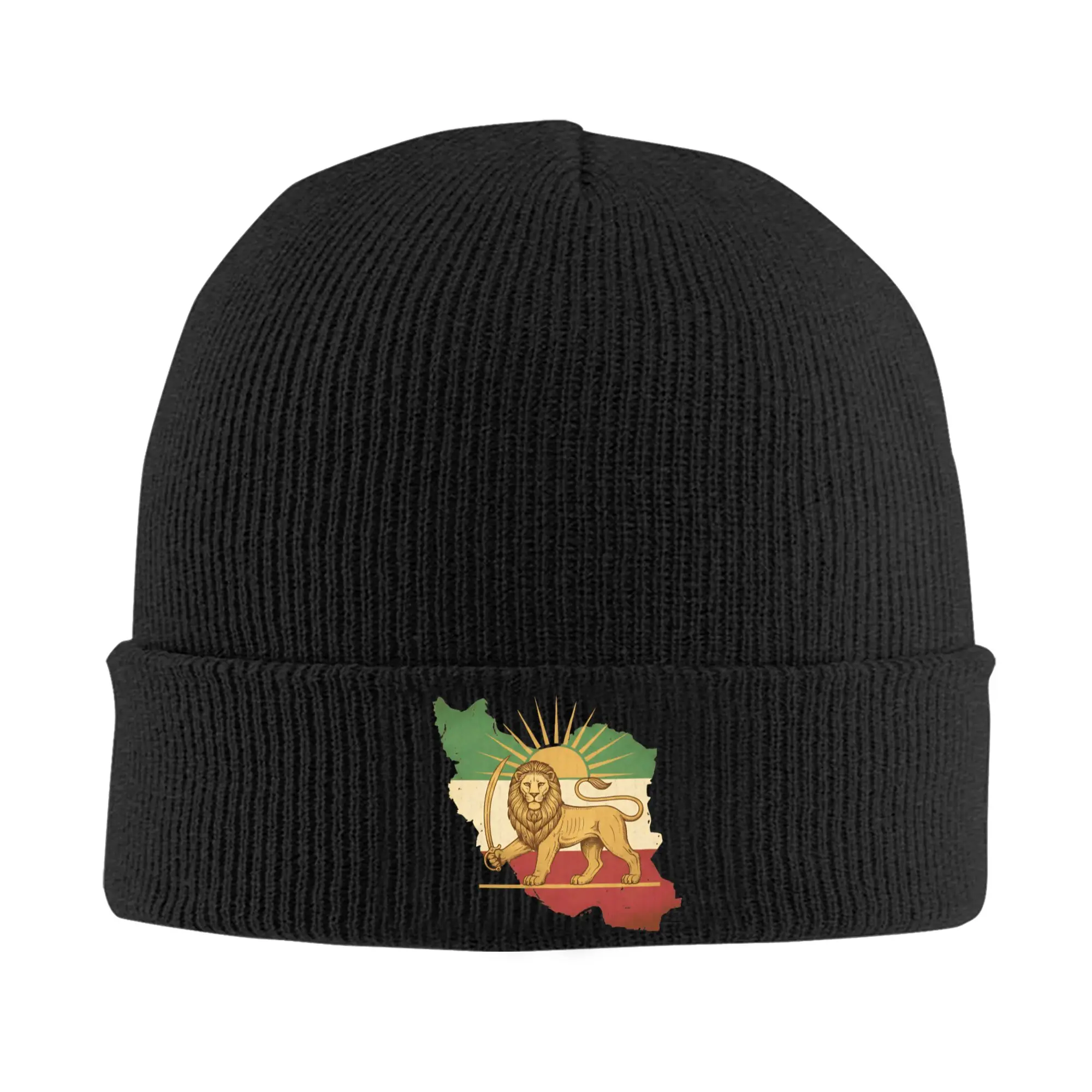 Shir o Khorshid Vintage Persian Lion and Sun Bonnet Hats Beanie Hats Autumn Design Knitting Hat Trendy Adult Gym Elastic Cap
Shir o Khorshid Vintage Persian Lion and Sun Bonnet Hats Beanie Hats Autumn Design Knitting Hat Trendy Adult Gym Elastic Cap