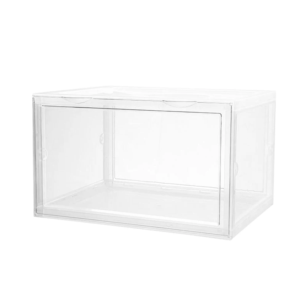 Transparent Shoe Box Storage Containers Dustproof Drawer Boxes for Shoes Clothes Handbags Belts Tools Office Wardrobe Desk
Transparent Shoe Box Storage Containers Dustproof Drawer Boxes for Shoes Clothes Handbags Belts Tools Office Wardrobe Desk