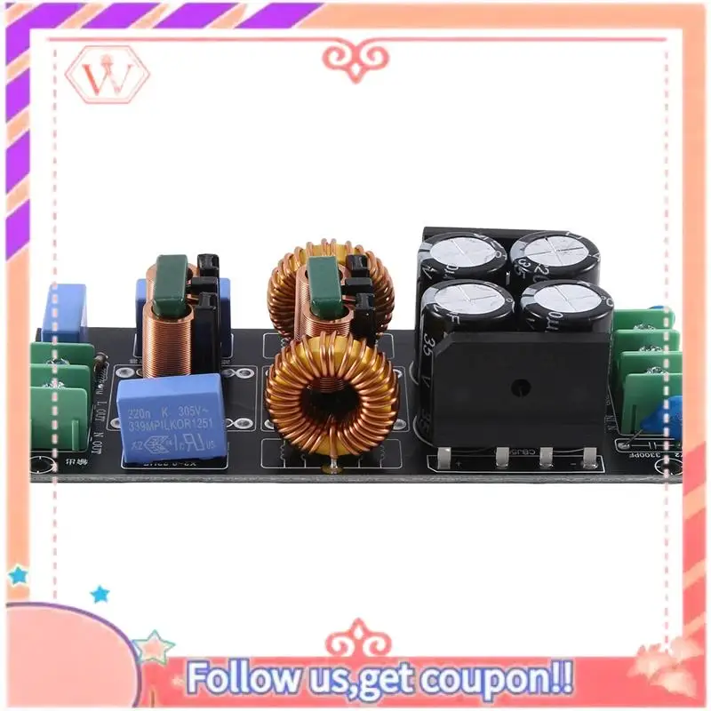 Upgraded Power Filter Board Module EMI Filter AC Mains Purification Hifi Audio Noise 10A Durable Easy Install
Upgraded Power Filter Board Module EMI Filter AC Mains Purification Hifi Audio Noise 10A Durable Easy Install