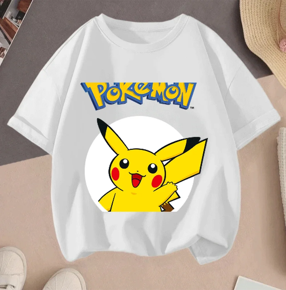 2D Cartoon Print Pikachu Short Sleeve Shirts 2026 New Hot Selling Summer Casual Tops For Children Boys Girls Teens
2D Cartoon Print Pikachu Short Sleeve Shirts 2026 New Hot Selling Summer Casual Tops For Children Boys Girls Teens