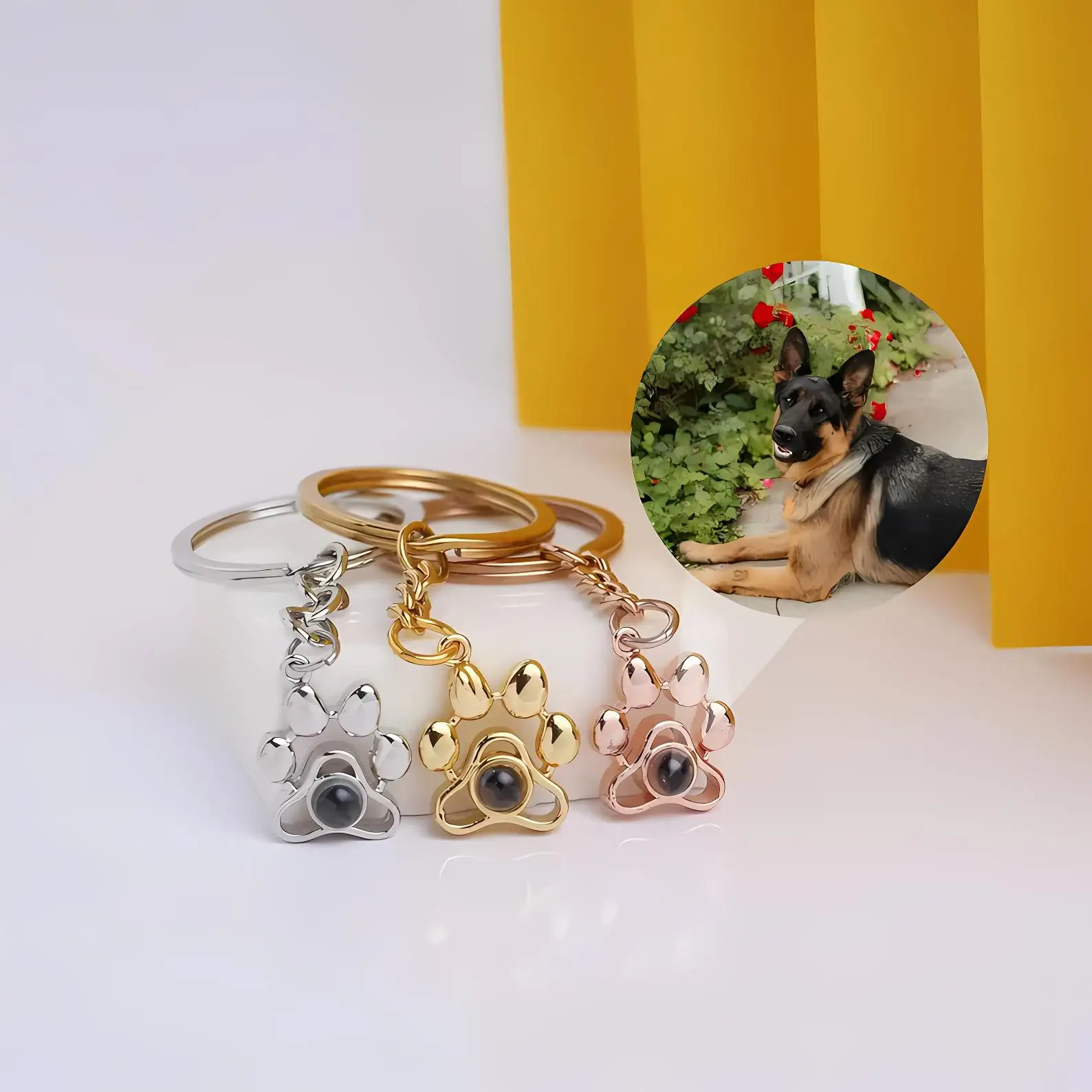 Personalized Photo Projection Keychain Stainless Steel Custom Pet Picture Hanging Claw Projection Claw Keychain Birthday Gift
Personalized Photo Projection Keychain Stainless Steel Custom Pet Picture Hanging Claw Projection Claw Keychain Birthday Gift