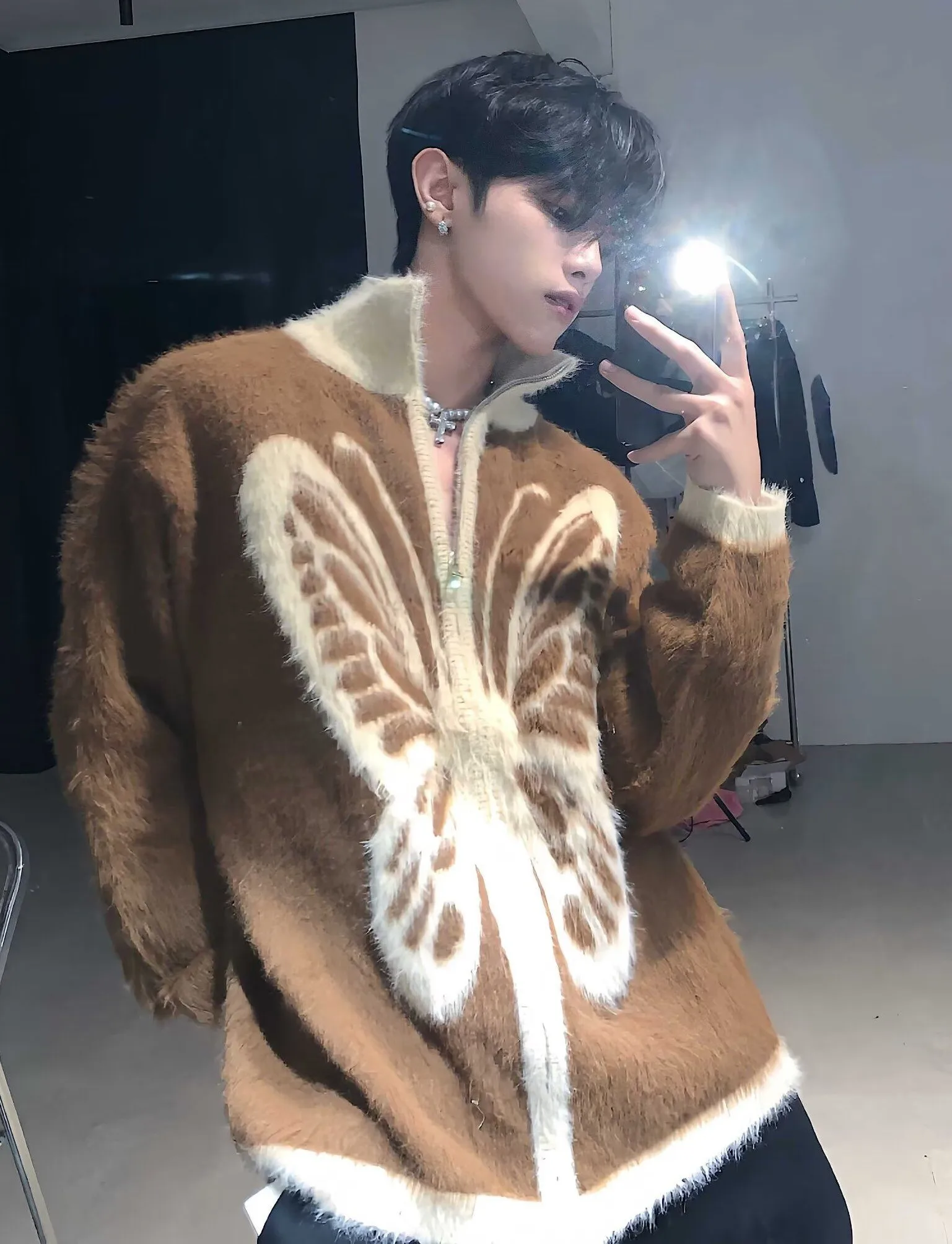 Fur Collar Pullovers Pink Mens Pure Cotton Lightweight Simple Hatless Comfortable Plain Front Style Elite Details Elegant Therma
Fur Collar Pullovers Pink Mens Pure Cotton Lightweight Simple Hatless Comfortable Plain Front Style Elite Details Elegant Therma