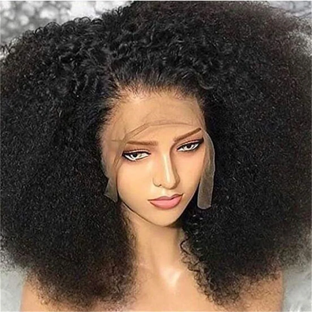 Long Soft Kinky Curly Glueless 26Inch Natural Black Lace Front Wig For Women With Baby Hair Synthetic Preplucked Daily
Long Soft Kinky Curly Glueless 26Inch Natural Black Lace Front Wig For Women With Baby Hair Synthetic Preplucked Daily