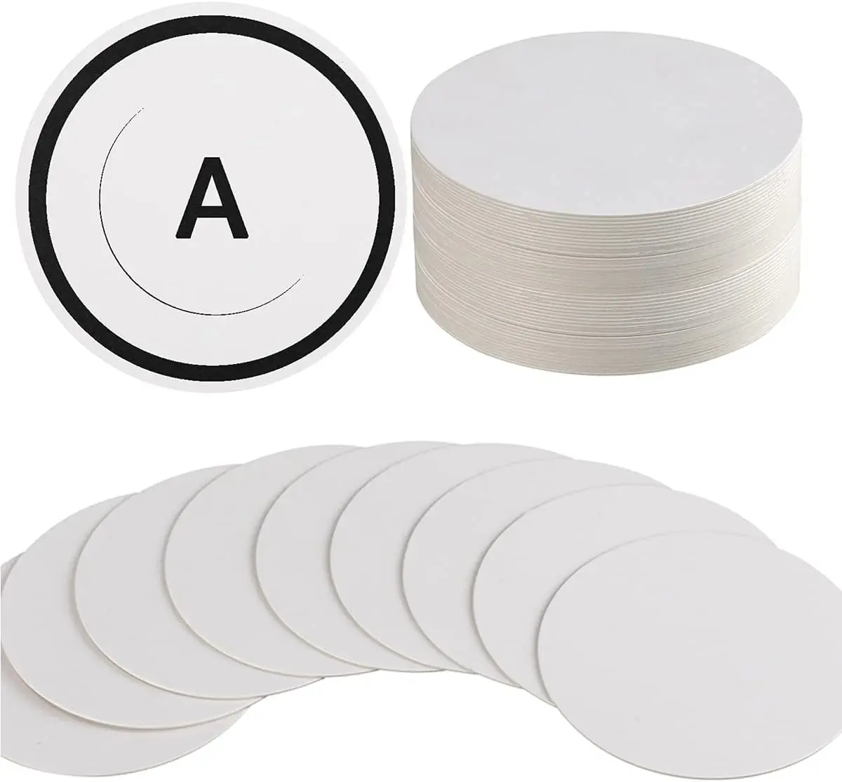 36 Pcs 4in Round Kraft Paper Cards for Mandala Painting, DIY Coasters, Writing & Decor
36 Pcs 4in Round Kraft Paper Cards for Mandala Painting, DIY Coasters, Writing & Decor