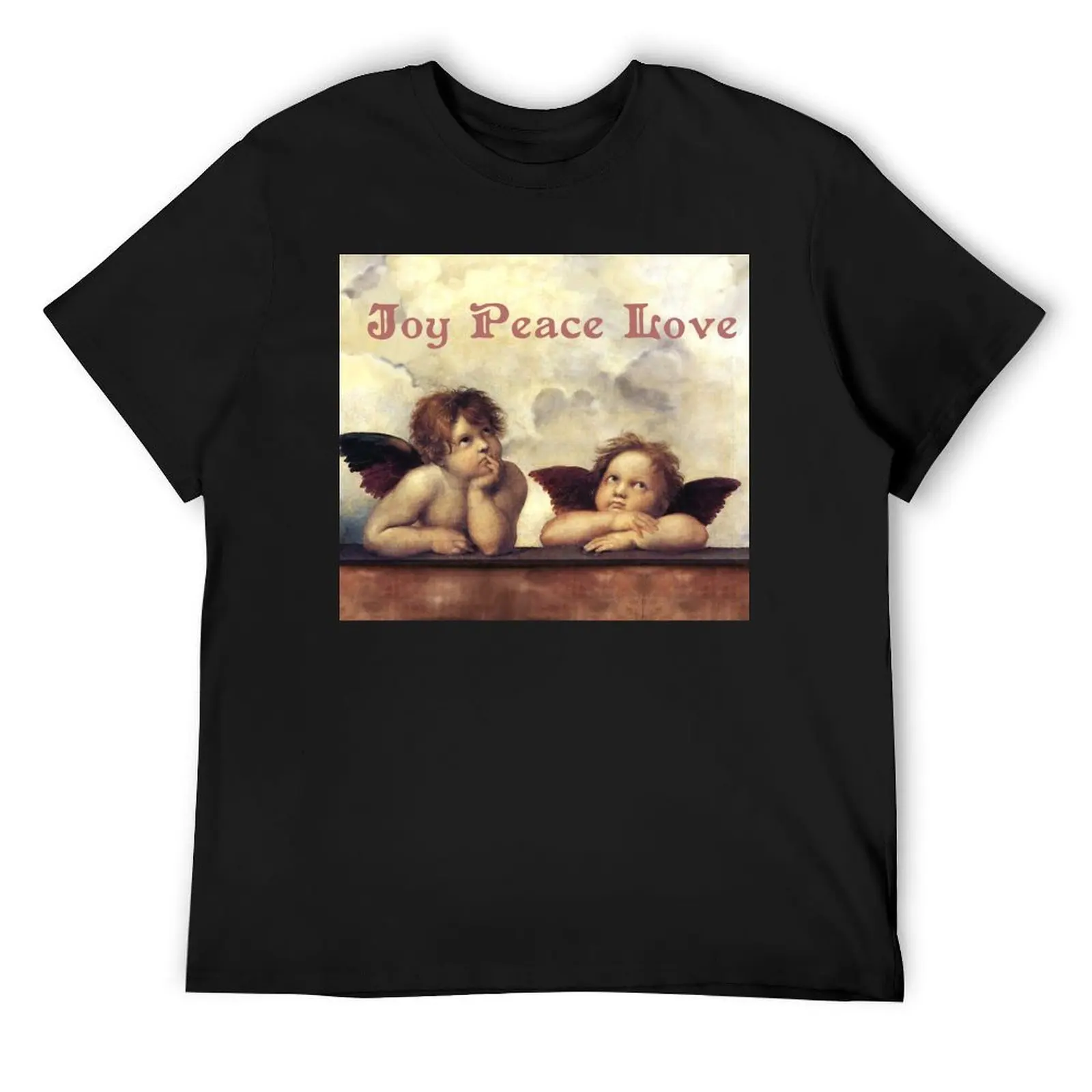 RENAISSANCE ANGELS Winged Cherubs Joy Peace Love T-Shirt vintage clothes Clothing aesthetic clothes t shirt men 100℅ cotton
RENAISSANCE ANGELS Winged Cherubs Joy Peace Love T-Shirt vintage clothes Clothing aesthetic clothes t shirt men 100℅ cotton