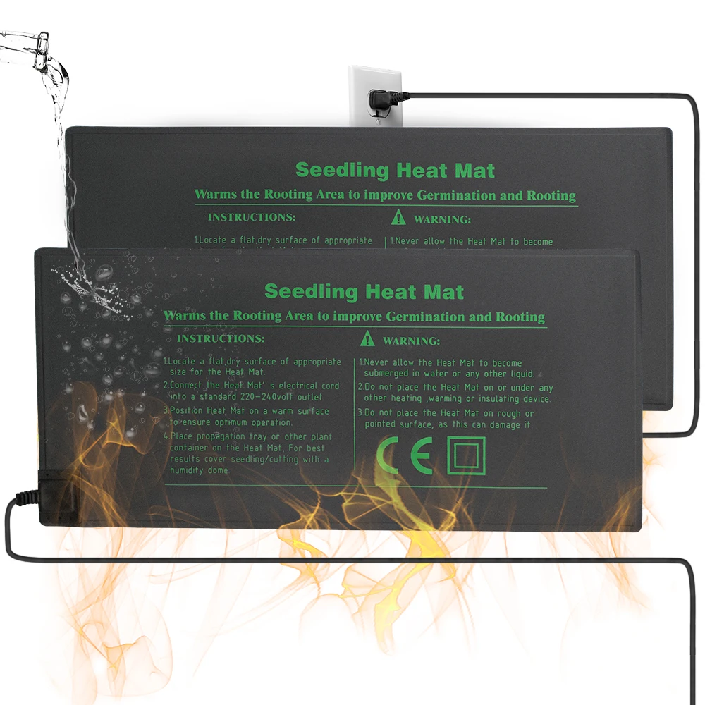 Hydroponic Heating Pad Germination Heat Mat Seedling Warm Heater Waterproof Indoor Home Gardening Seed Starter Grow Accelerator
Hydroponic Heating Pad Germination Heat Mat Seedling Warm Heater Waterproof Indoor Home Gardening Seed Starter Grow Accelerator