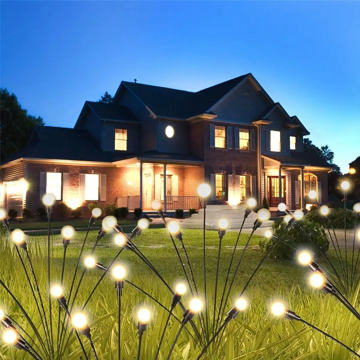 2pcs Solar courtyard lights, courtyard passage decoration, high flexibility iron wire and heavy-duty light bulb base, warm white
2pcs Solar courtyard lights, courtyard passage decoration, high flexibility iron wire and heavy-duty light bulb base, warm white