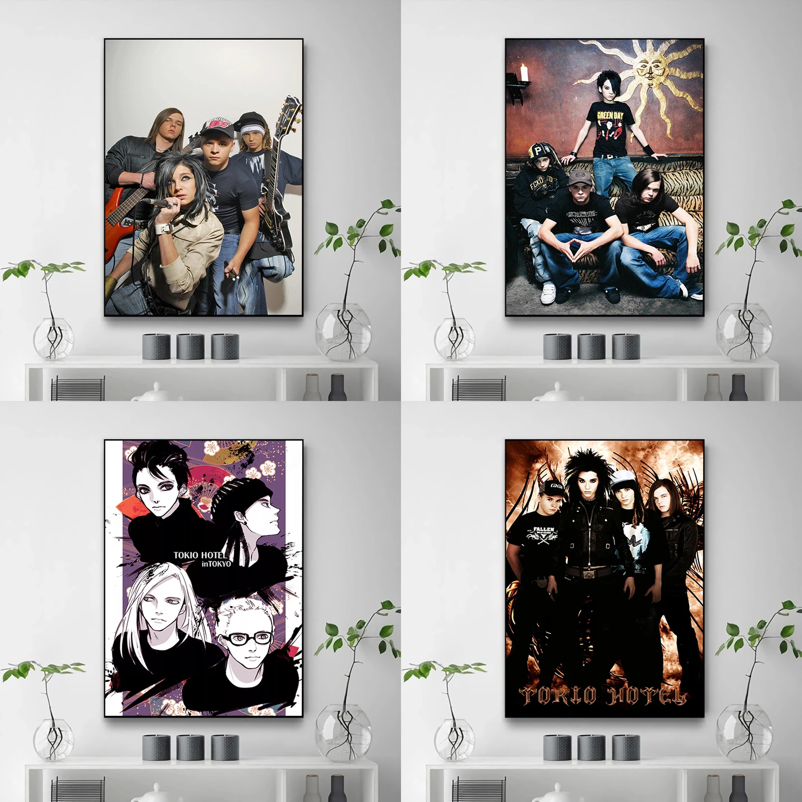 Tokio Hotel Rock Band Poster Gaming Room Decoration Decorative Paintings Posters for Wall Art Home Print Painting on Canvas Home
Tokio Hotel Rock Band Poster Gaming Room Decoration Decorative Paintings Posters for Wall Art Home Print Painting on Canvas Home