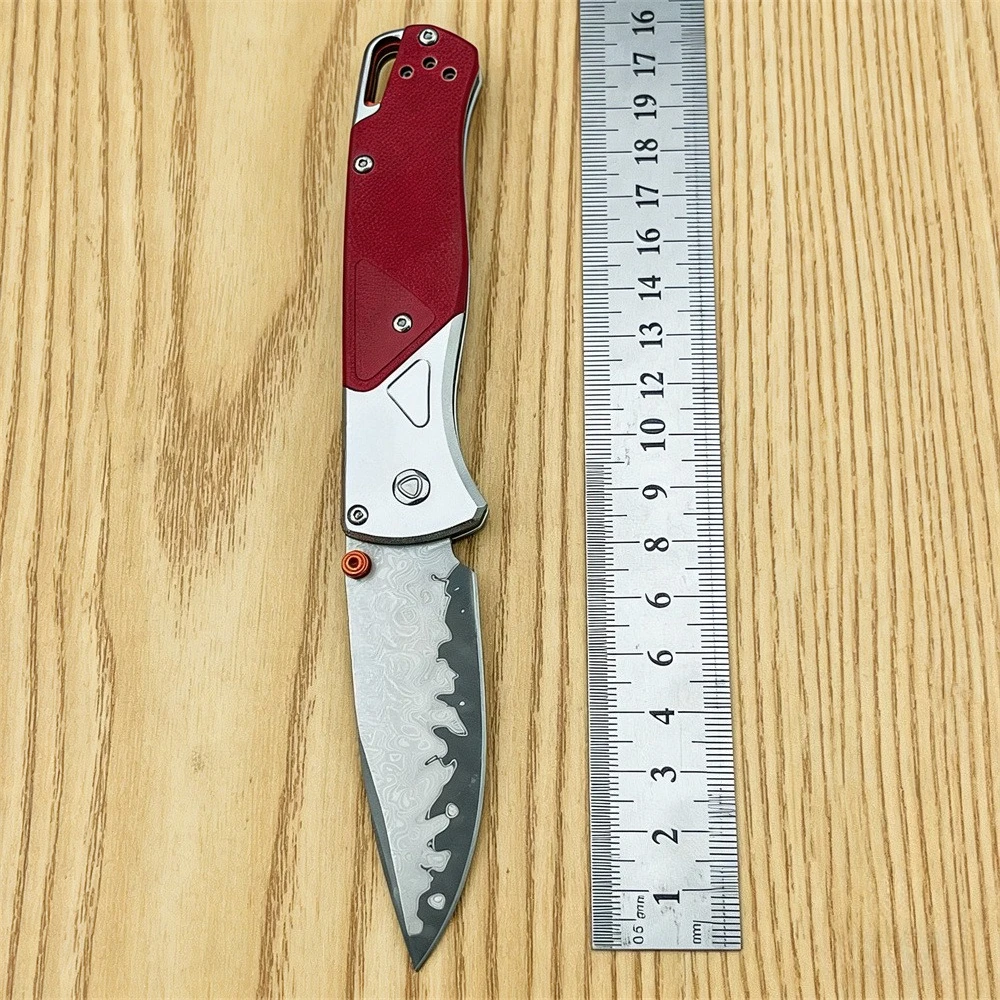 Дамасское лезвие с красной ручкой, уличный складной карманный нож для выживания и охоты, высококачественный портативный универсальный нож для кемпинга на открытом воздухе
Дамасское лезвие с красной ручкой, уличный складной карманный нож для выживания и охоты, высококачественный портативный универсальный нож для кемпинга на открытом воздухе