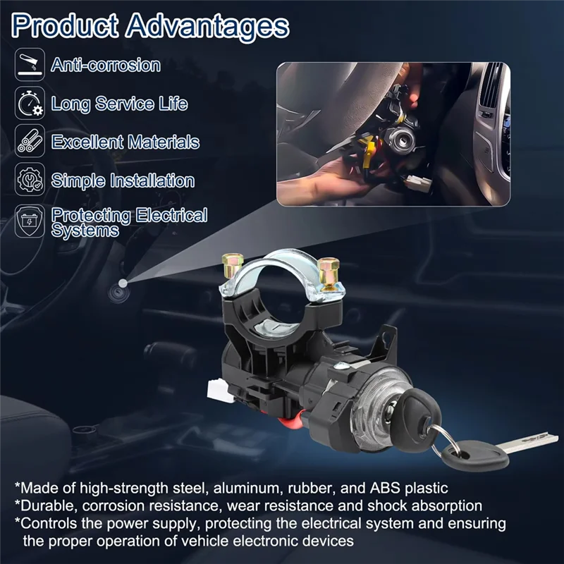 Ignition Switch Lock With 2 Keys 8145034190 For Kia Soul EV 2014-2019 Ignition Cylinder Assembly
Ignition Switch Lock With 2 Keys 8145034190 For Kia Soul EV 2014-2019 Ignition Cylinder Assembly