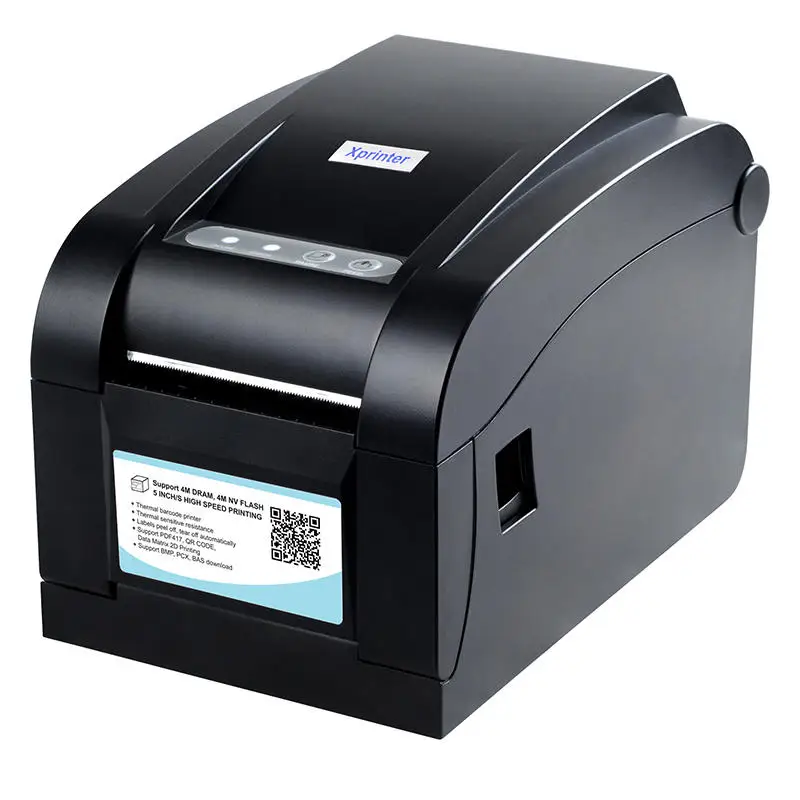 Classic Model 3 Inch Thermal Label Printer Xprinter XP-350B XP-350BM with Competitive Price Hot Sell Desktop Barcode Printer
Classic Model 3 Inch Thermal Label Printer Xprinter XP-350B XP-350BM with Competitive Price Hot Sell Desktop Barcode Printer