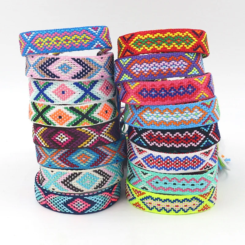 2023 New In Boho Colored Braided Bracelets for Women Trendy Accessories Friendship Wristband Couple Pulseiras Gift for Friends
2023 New In Boho Colored Braided Bracelets for Women Trendy Accessories Friendship Wristband Couple Pulseiras Gift for Friends