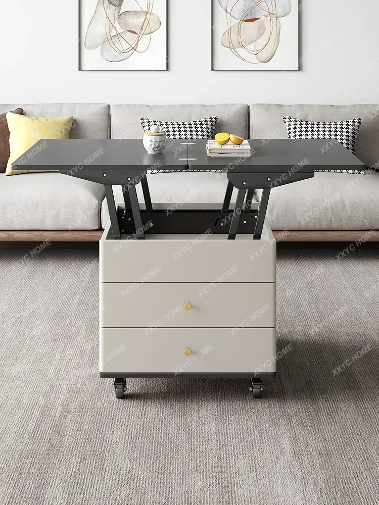 Small Apartment Lifting Coffee Table Dual-Use Simple Retractable Folding Table Multi-Function
Small Apartment Lifting Coffee Table Dual-Use Simple Retractable Folding Table Multi-Function