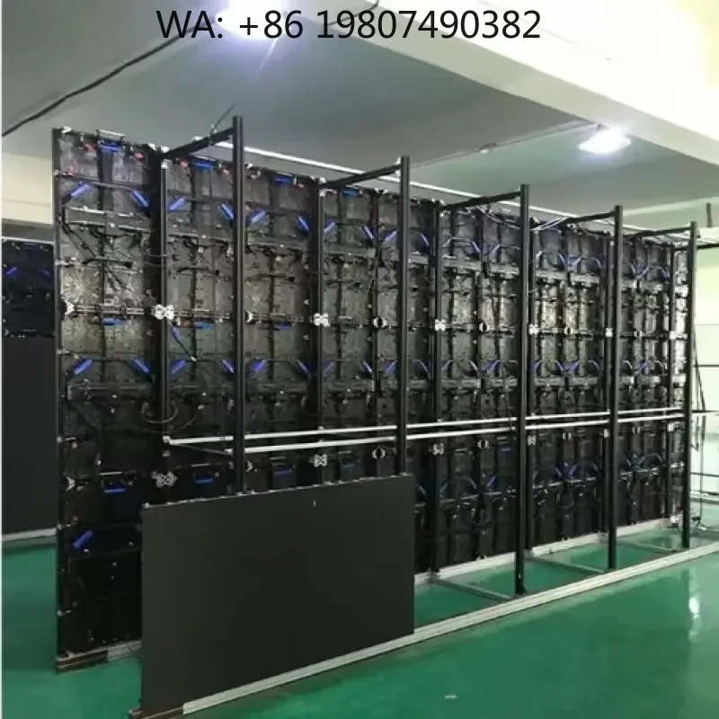 P3.91/P4.81 Stage Backdrop LED Screen, Full Color Splicable Panel for Indoor Outdoor Event Background Advertising Display
P3.91/P4.81 Stage Backdrop LED Screen, Full Color Splicable Panel for Indoor Outdoor Event Background Advertising Display