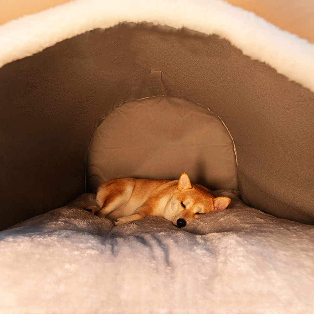 Dog Kennel Detachable Warm Winter Dog House Mat Washable Plush Cotton Puppy Shelter Winter Cat Bed Castle Dogs Cats Pet Supplies
Dog Kennel Detachable Warm Winter Dog House Mat Washable Plush Cotton Puppy Shelter Winter Cat Bed Castle Dogs Cats Pet Supplies