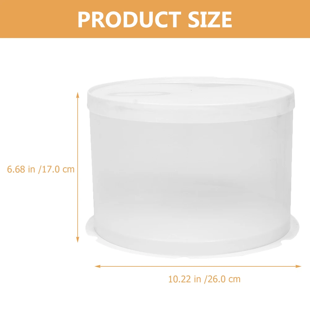 5 Pcs Cake Box Reusable Carrier Packaging Holder with Lid Cover Round Boxes Small The Pet
5 Pcs Cake Box Reusable Carrier Packaging Holder with Lid Cover Round Boxes Small The Pet