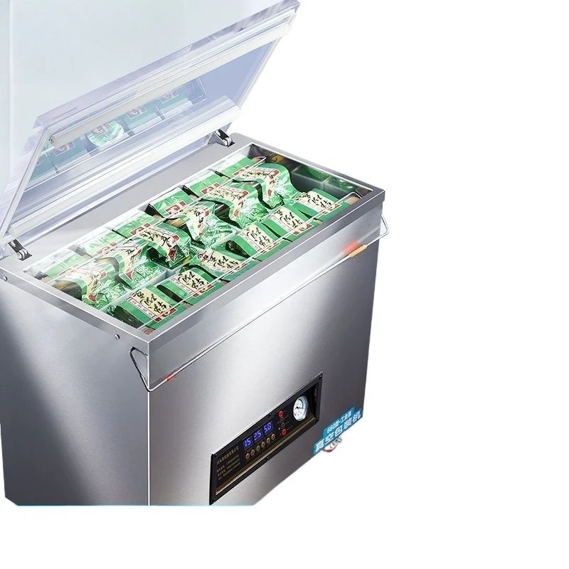 Rice vacuum packaging machine Rice brick vacuum Sealing Automatic large-scale food commercial sealing
Rice vacuum packaging machine Rice brick vacuum Sealing Automatic large-scale food commercial sealing