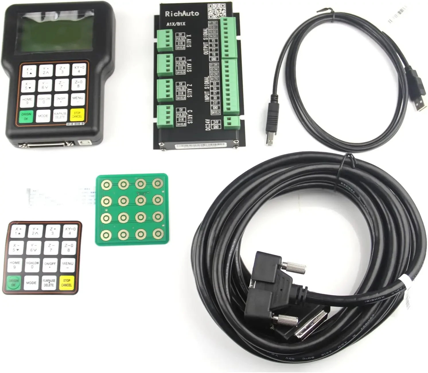 3 Axis Motion Control System For Cnc Router Engraver Cutting Machine Compatible With Type3 Artcam Mastercam Proe Ug Software
3 Axis Motion Control System For Cnc Router Engraver Cutting Machine Compatible With Type3 Artcam Mastercam Proe Ug Software