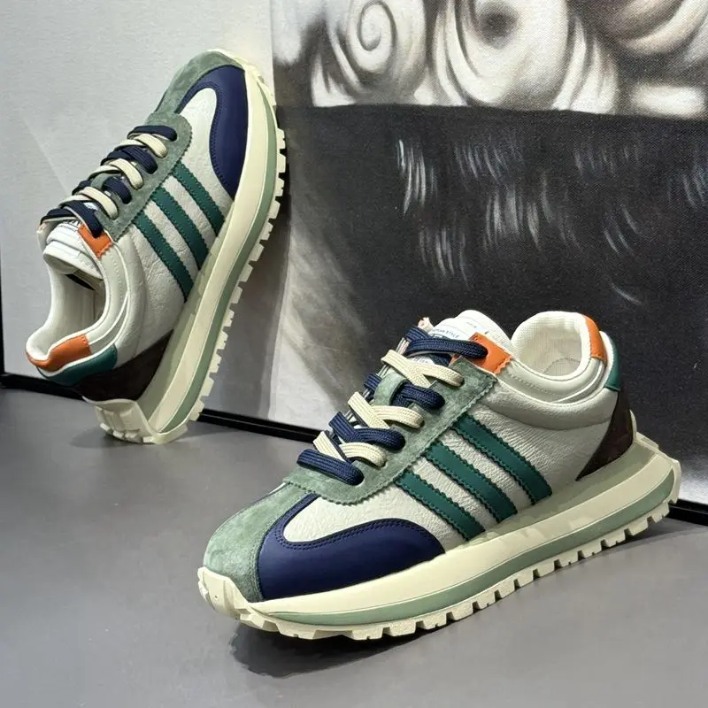 Men's Shoes Autumn Winter 2024 New Three Stripes White Shoes Soft Sole Non-slip Sports Casual Trend Shoes for Men Tenis Hombres
Men's Shoes Autumn Winter 2024 New Three Stripes White Shoes Soft Sole Non-slip Sports Casual Trend Shoes for Men Tenis Hombres