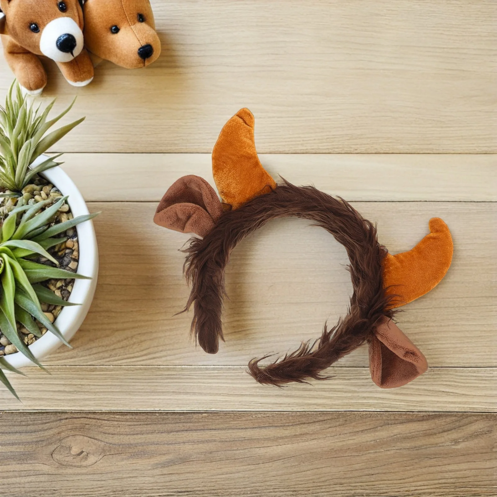 1 set 1 Set Horn Headband Set Animal Cosplay Hair Hoop Soft Lightweight Furry Ears Tail For Halloween Christmas Party
1 set 1 Set Horn Headband Set Animal Cosplay Hair Hoop Soft Lightweight Furry Ears Tail For Halloween Christmas Party