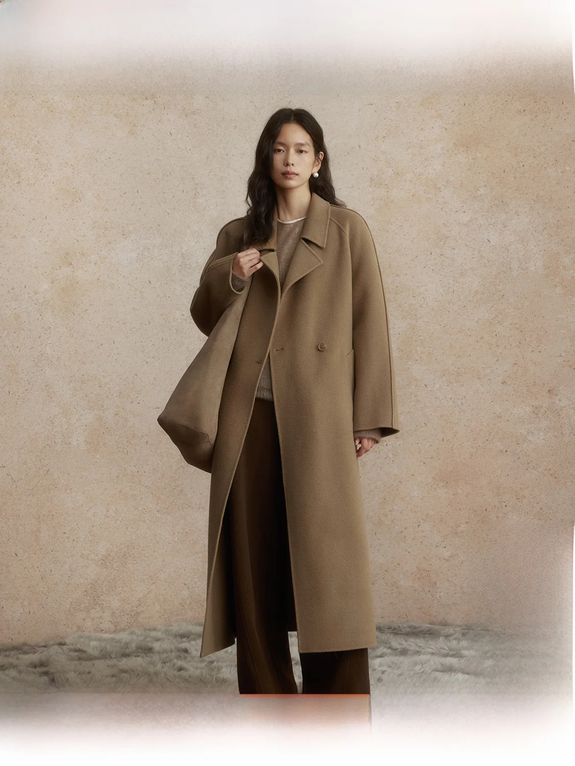 ZhiZhi Zurich Tour Coat Sle Women's down Jaet Loose Warm Camel Wool Long Sve Simple Commute Sle Faionable Outerwear
ZhiZhi Zurich Tour Coat Sle Women's down Jaet Loose Warm Camel Wool Long Sve Simple Commute Sle Faionable Outerwear