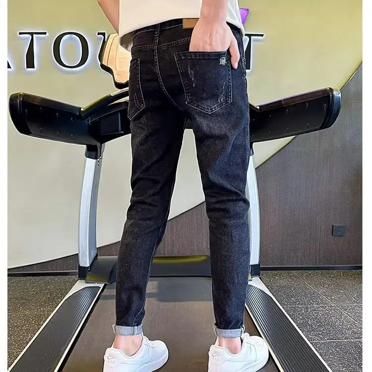 Retro Vintage High-End Men's Jeans Straight Leg Casual Elastic Long Trousers Autumn Winter Sle Water Waed mid Waist Zipper
Retro Vintage High-End Men's Jeans Straight Leg Casual Elastic Long Trousers Autumn Winter Sle Water Waed mid Waist Zipper