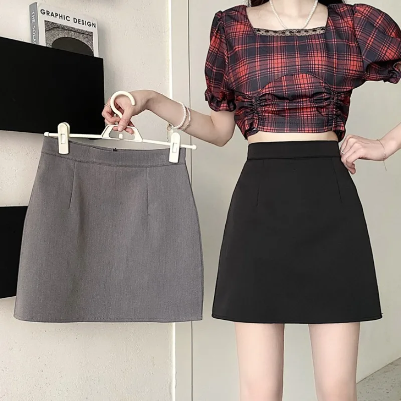 Korean Sle Pure Color A-Line Skirt Women's High Waist Slimming Anti-Light Walking ort Skirt Bodycon Skirt
Korean Sle Pure Color A-Line Skirt Women's High Waist Slimming Anti-Light Walking ort Skirt Bodycon Skirt