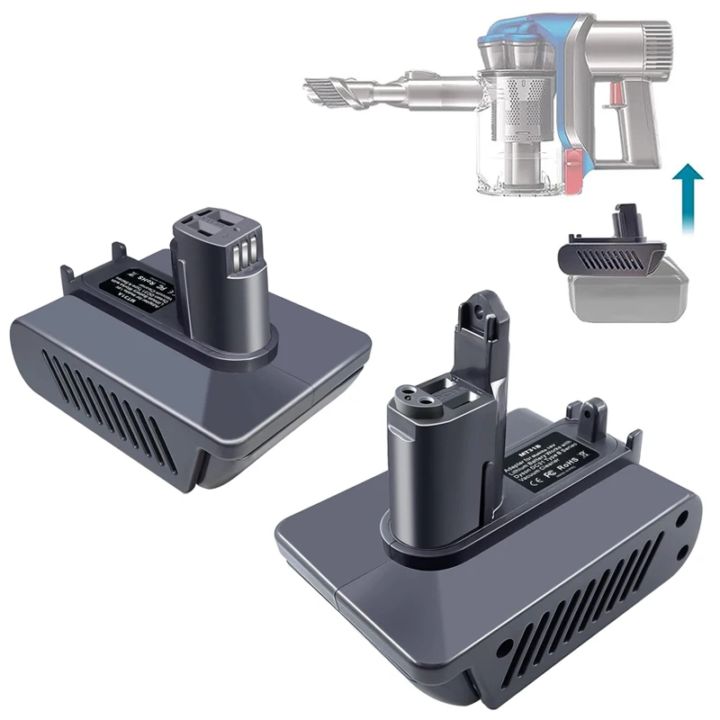 Battery Adapter Converter For Makita 18V Li-ion Battery Convert to Dyson Type A Type B Battery Animal Handheld Vacuum Use
Battery Adapter Converter For Makita 18V Li-ion Battery Convert to Dyson Type A Type B Battery Animal Handheld Vacuum Use