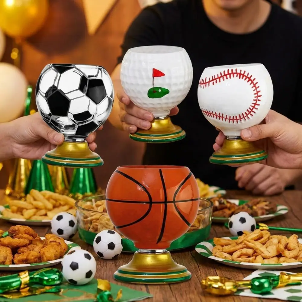 Hand Painted Spinning Sports Ball Whiskey Glass Drink Ware Rotating Base Glass Beer Cup Sports-themed Thickened
Hand Painted Spinning Sports Ball Whiskey Glass Drink Ware Rotating Base Glass Beer Cup Sports-themed Thickened