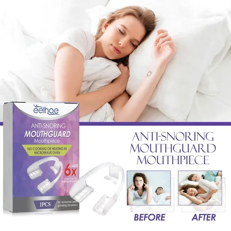 Anti-Snoring Sleeping Mouthguard Silicone Transparent Anti-wear Teeth Protector Night Sleep Jaw Pad Anti Snoring Bruxism
Anti-Snoring Sleeping Mouthguard Silicone Transparent Anti-wear Teeth Protector Night Sleep Jaw Pad Anti Snoring Bruxism